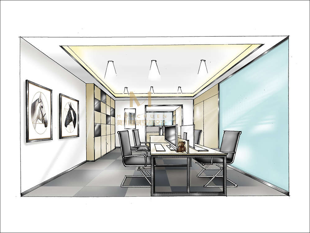 佳兆業中心辦公區裝修效果圖 佳兆業中心辦公區裝修效果圖