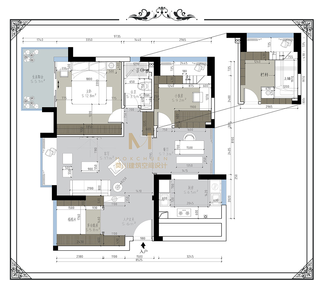 歐式恒立聽海戶型圖 歐式恒立聽海戶型圖