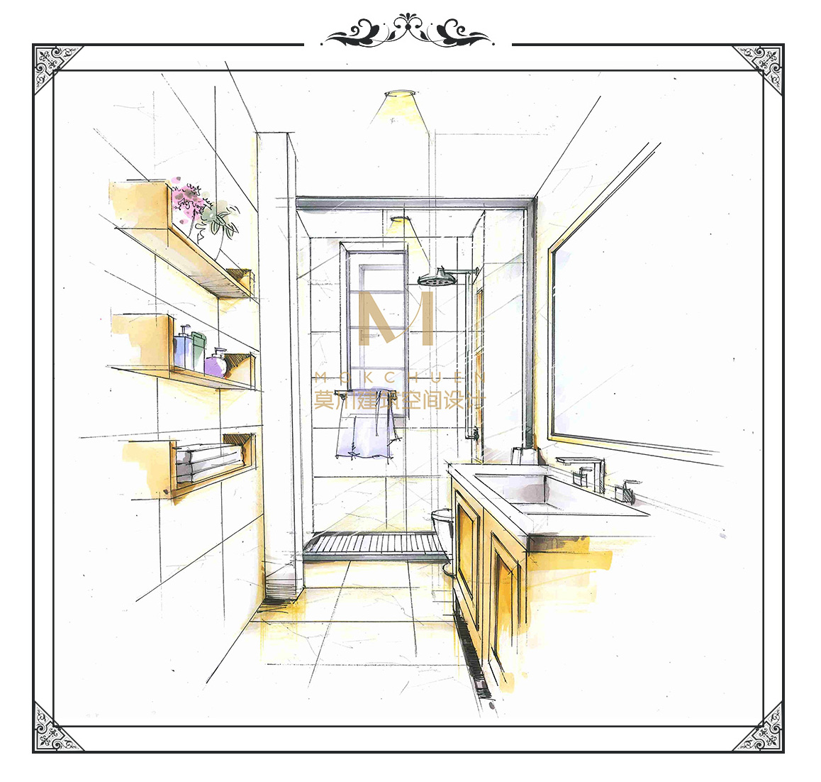 歐式恒立聽海衛生間 歐式恒立聽海衛生間