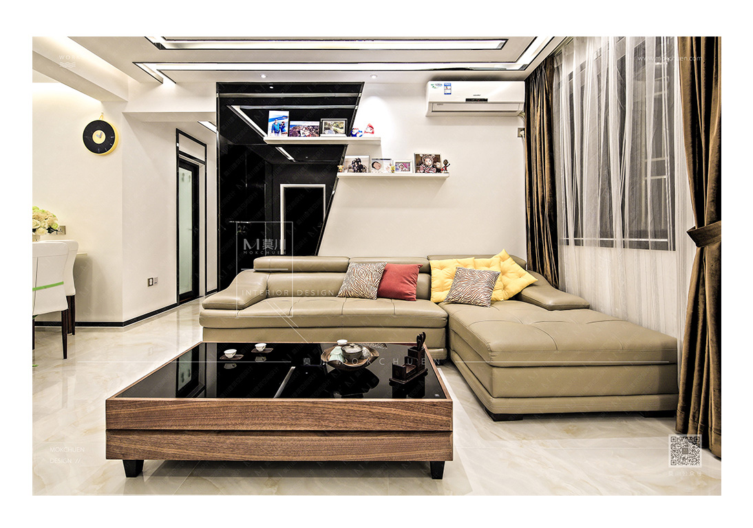 簡約碧波閣客廳