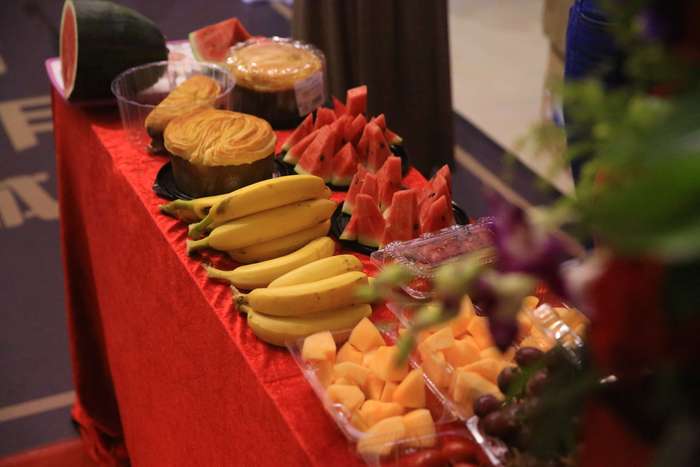 莫川為業主準備的水果